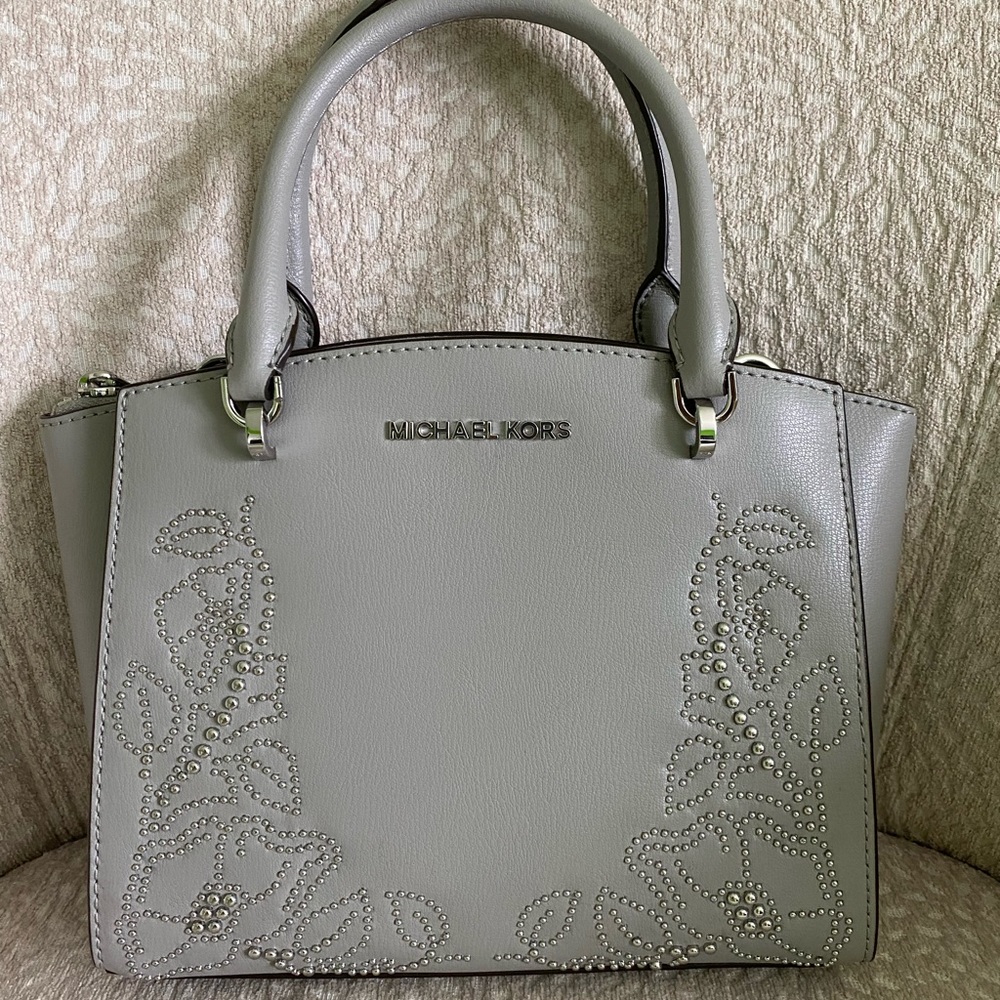 Michael Kors Grey Handbag